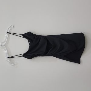 Zara Cutout Little Black Dress